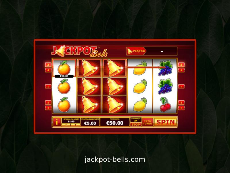 Progresywny jackpot w Jackpot Bells