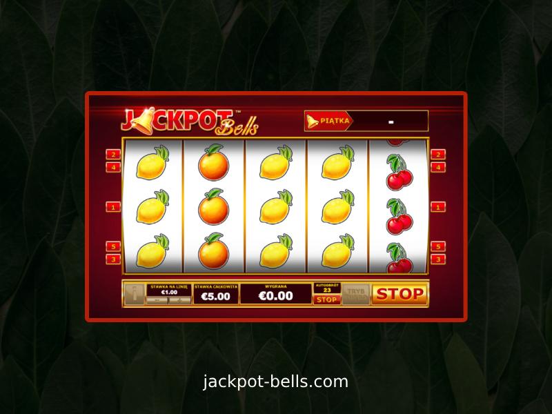 Projekt i grafika Jackpot Bells